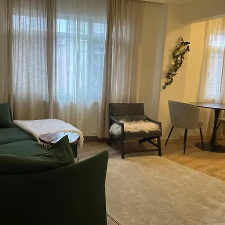 דירה Stylish Cozy Place With Panoramic Sea View In Pera איסטמבול